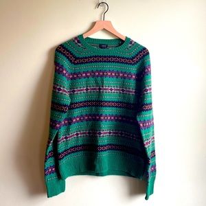 J Crew 100 Percent Wool Sweater